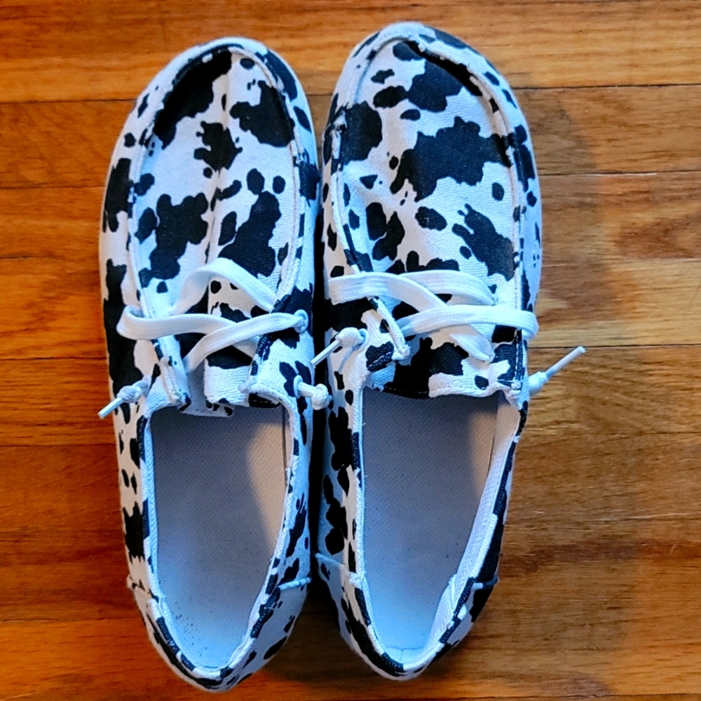 Cow Print Shoes